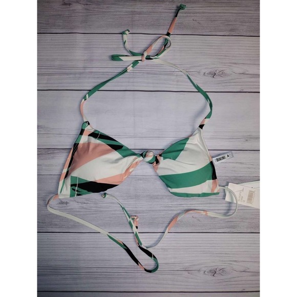 The Bikini Lab 2 Piece‎ Bikini Set white/green Women's size medium - Picture 5 of 6